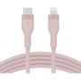 Cavo USB-C a Lightning Belkin CAA009BT2MPK 2 m Rosa