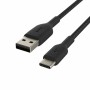 Cavo USB A con USB C Belkin CAB002BT1MBK Nero 1 m