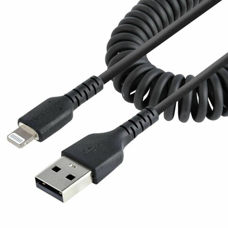 Cavo USB a Lightning Startech RUSB2ALT1MBC Nero 1 m