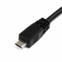 Cavo USB 2.0 A con Micro USB B Startech USB2HAUBY3 Nero