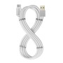 Cavo USB A con USB C Celly USBUSBCMAGWH Bianco 1 m