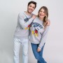 Felpa senza Cappuccio Unisex Mickey Mouse Grigio