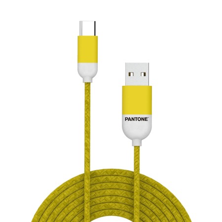 Cavo da USB-C a USB Celly PT-TC001-5Y Giallo 1,5 m