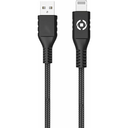 Cavo USB a Lightning Celly PL2MUSBLIGHT 2 m Nero