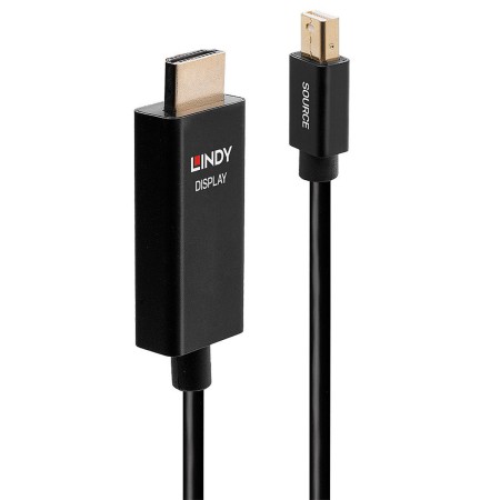 Adattatore Mini DisplayPort con HDMI LINDY 40920 Nero 50 cm