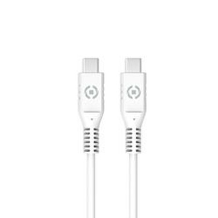 Cavo USB C Celly Bianco 1 m