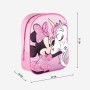 Zaino Scuola Minnie Mouse Rosa (25 x 31 x 10 cm)