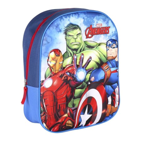 Zaino Scuola The Avengers Azzurro (25 x 31 x 10 cm)