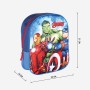 Zaino Scuola The Avengers Azzurro (25 x 31 x 10 cm)