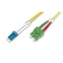 Cavo fibra ottica Digitus by Assmann DK-292SCA3LC-02 Giallo 2 m