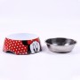 Ciotola per cani Minnie Mouse Rosso Melammina 180 ml Nero Metallo