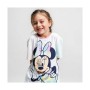 Maglia a Maniche Corte per Bambini Minnie Mouse Verde scuro Multicolore