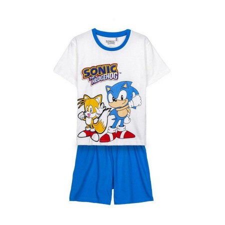 Pigiama Per bambini Sonic Azzurro Azzurro Chiaro