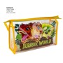 Set da Bagno da Viaggio per Bambini Jurassic Park 4 Pezzi Arancio