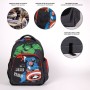 Zaino Scuola The Avengers Nero 32 x 15 x 42 cm