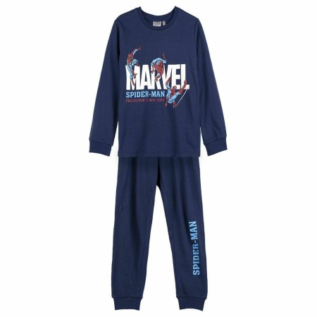 Pigiama Per bambini Spider-Man Blu scuro