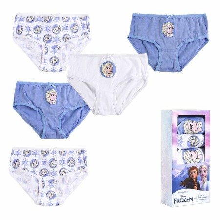 Confezione di Slip da Bambina Frozen 5 Unità Multicolore