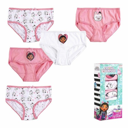 Confezione di Slip da Bambina Gabby's Dollhouse 5 Unità Multicolore