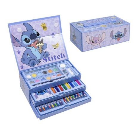 Set di Cancelleria Stitch Azzurro Chiaro