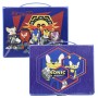 Set di Cancelleria Sonic Valigetta Blu scuro