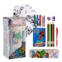 Set Scuola Marvel 16 Pezzi Rosso