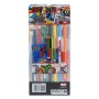 Set Scuola Marvel 16 Pezzi Rosso