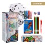 Set Scuola Marvel 16 Pezzi Rosso