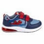 Scarpe Sportive con LED Spider-Man Velcro Azzurro