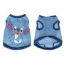 Felpa per Cani Stitch XS Azzurro