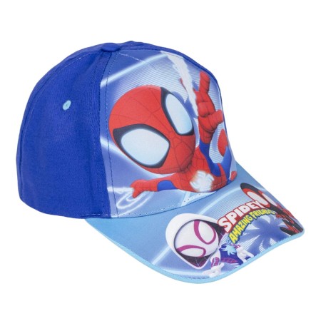 Cappellino per Bambini Spidey Azzurro (51 cm)