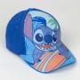 Cappellino per Bambini Stitch Azzurro (53 cm)