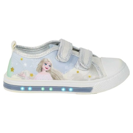 Scarpe da Tennis Casual Bambino Frozen Azzurro Chiaro