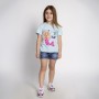 Maglia a Maniche Corte per Bambini Gabby's Dollhouse Turchese