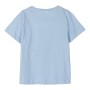 Maglia a Maniche Corte per Bambini Stitch Azzurro Chiaro