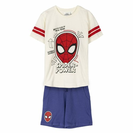 Set di Indumenti Spider-Man Azzurro Beige