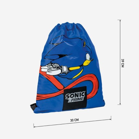 Zaino Scuola Sonic Azzurro