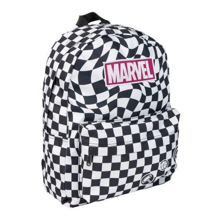 Zaino Scuola Marvel Nero 32 x 12 x 42 cm