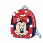 Zaino Scuola Minnie Mouse Rosso 18 x 22 x 8 cm