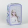 Plumier Triplo Frozen Lilla 12,5 x 6,5 x 19,5 cm