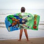 Telo da Mare Dragon Ball Multicolore 70 x 140 cm