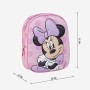 Zaino Scuola Minnie Mouse Rosa 25 x 31 x 10 cm