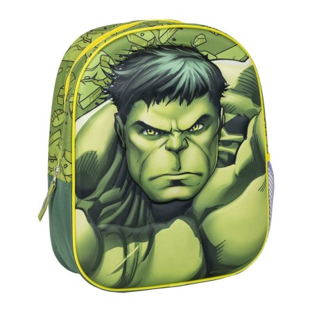 Zaino Scuola The Avengers Verde 25 x 31 x 10 cm