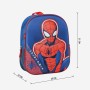 Zaino Scuola Spider-Man Azzurro 25 x 31 x 10 cm