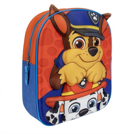 Zaino Scuola The Paw Patrol Azzurro 22 x 28 x 10 cm