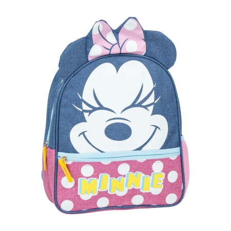 Zaino Scuola Minnie Mouse Rosa 15,5 x 30 x 1 cm