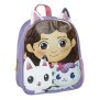 Zaino Scuola Gabby's Dollhouse Lilla 25 x 30 x 10 cm