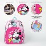 Zaino Scuola Minnie Mouse Fucsia 31 x 12 x 38 cm