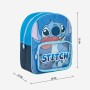 Zaino Scuola Stitch Azzurro 25 x 3 x 12 cm