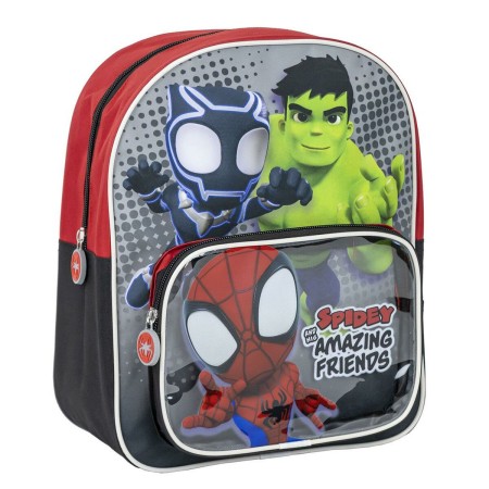 Zaino Scuola Spidey Rosso 25 x 3 x 12 cm