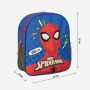 Zaino Scuola Spider-Man Azzurro 8 x 30 x 25 cm